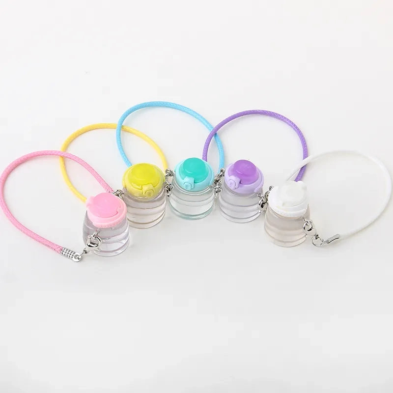 Cute Mini Water Bottle Labubu Clothing Accessories