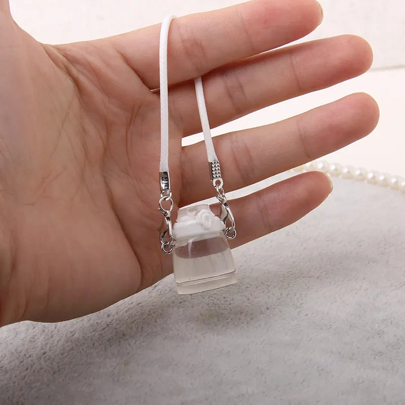 Cute Mini Water Bottle Labubu Clothing Accessories