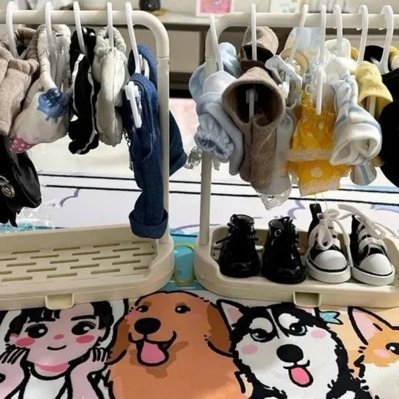 Labubu Doll Clothing Hangers 10 Pcs