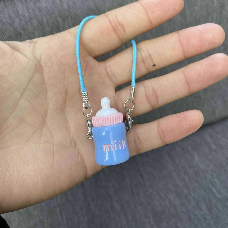 Baby Bottle Pendant for Labubu - Doll Clothing Accessories
