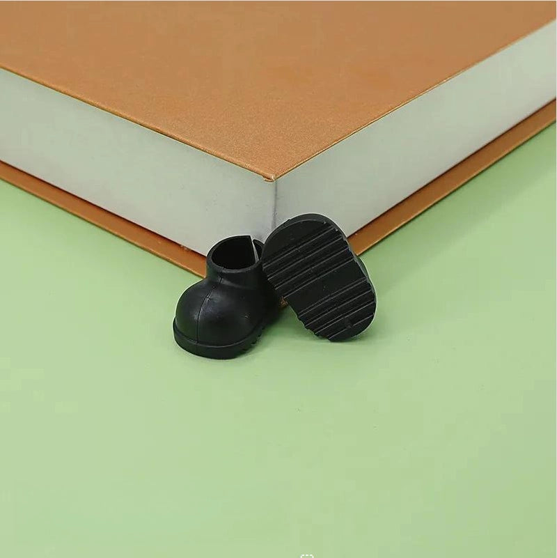 Colorful Doll Shoes Accessory Macaron Rain Boots for 17cm Labubu