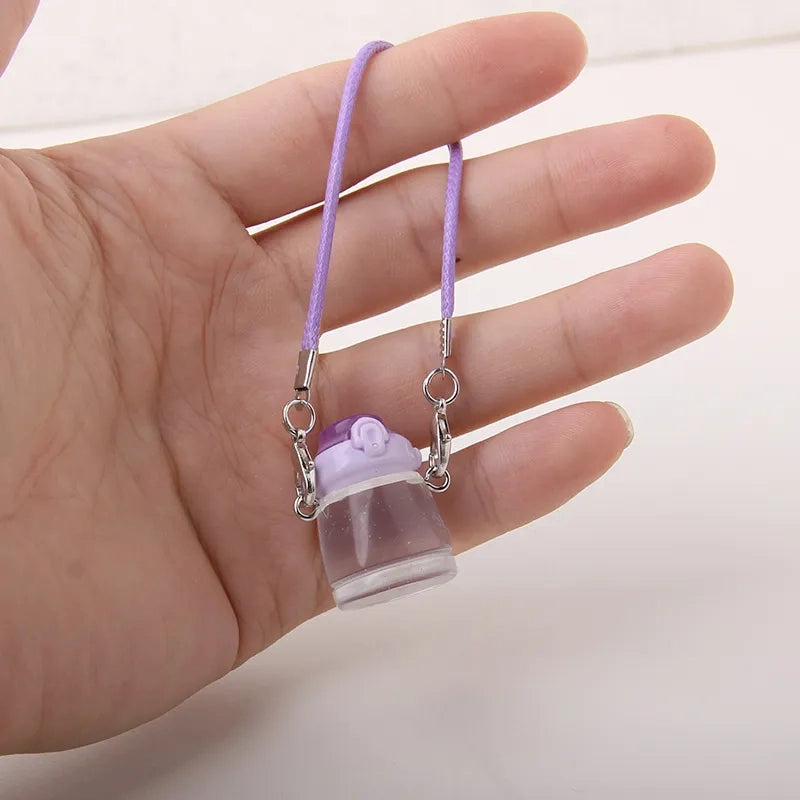 Cute Mini Water Bottle Labubu Clothing Accessories