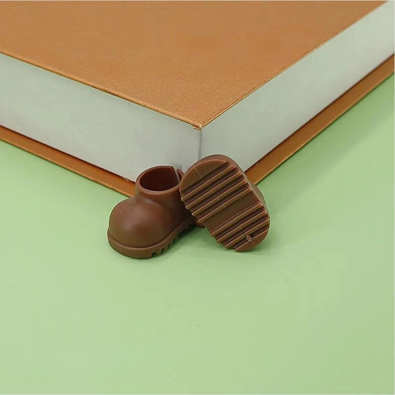 Colorful Doll Shoes Accessory Macaron Rain Boots for 17cm Labubu