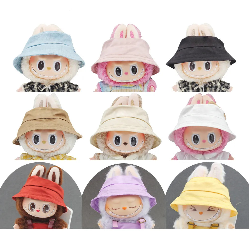 Labubu Macaron Color Series Fisherman Hat