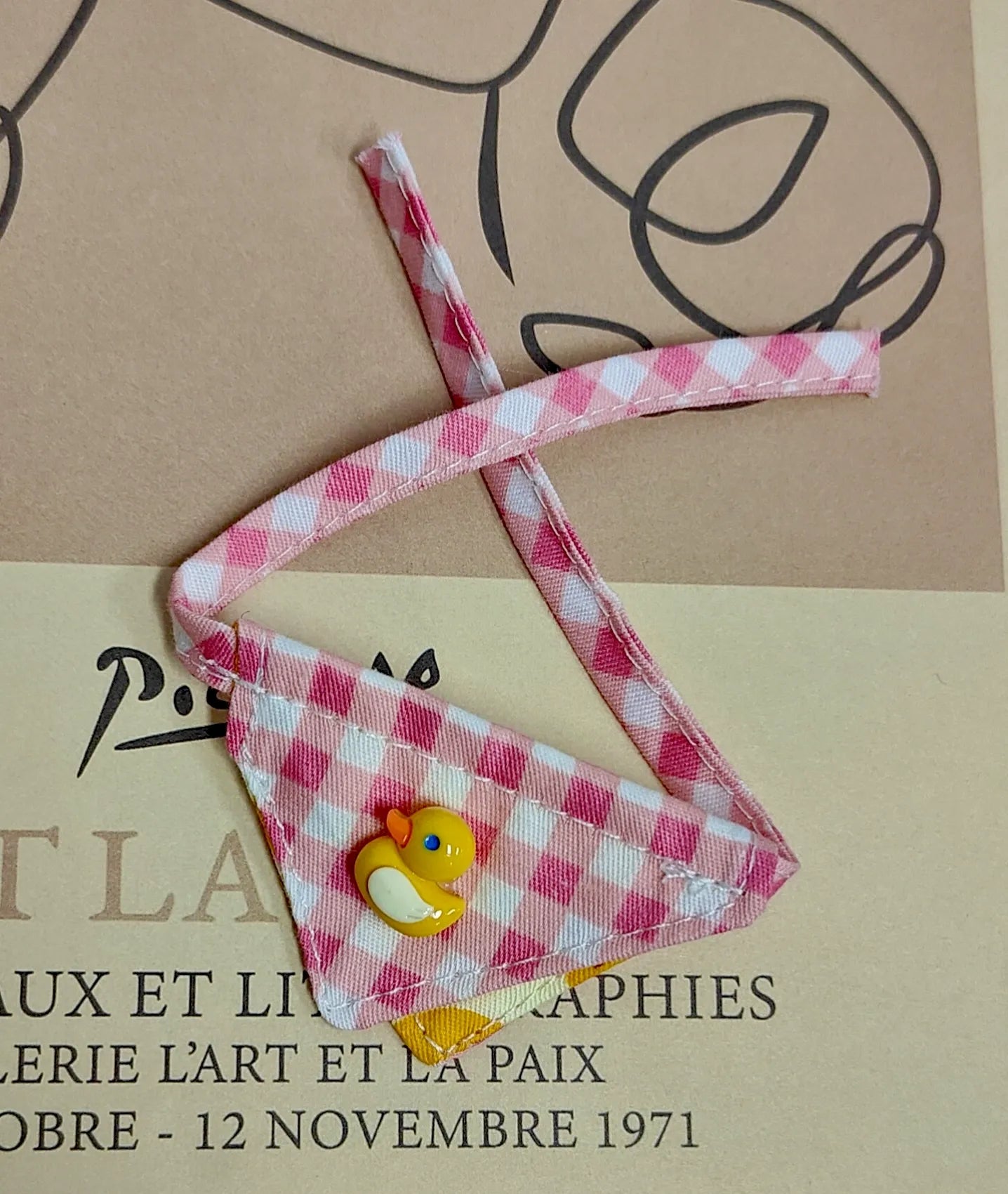 Labubu DIY Doll Clothes Accessories – Denim Bib &amp; Bandana