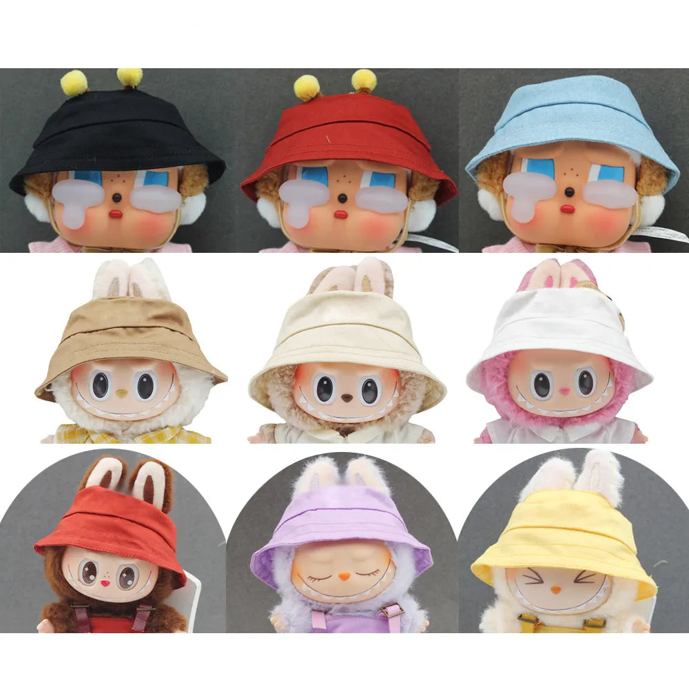 Labubu Macaron Color Series Fisherman Hat