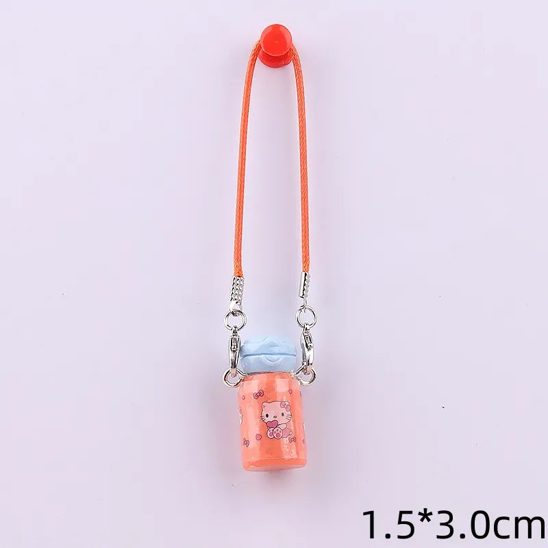 Labubu Mini Thermos Cup Pendant Doll Clothing Accessories